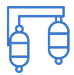 Double corner dock mounting system