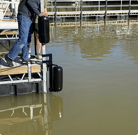 Granddaughter enjoying the water
