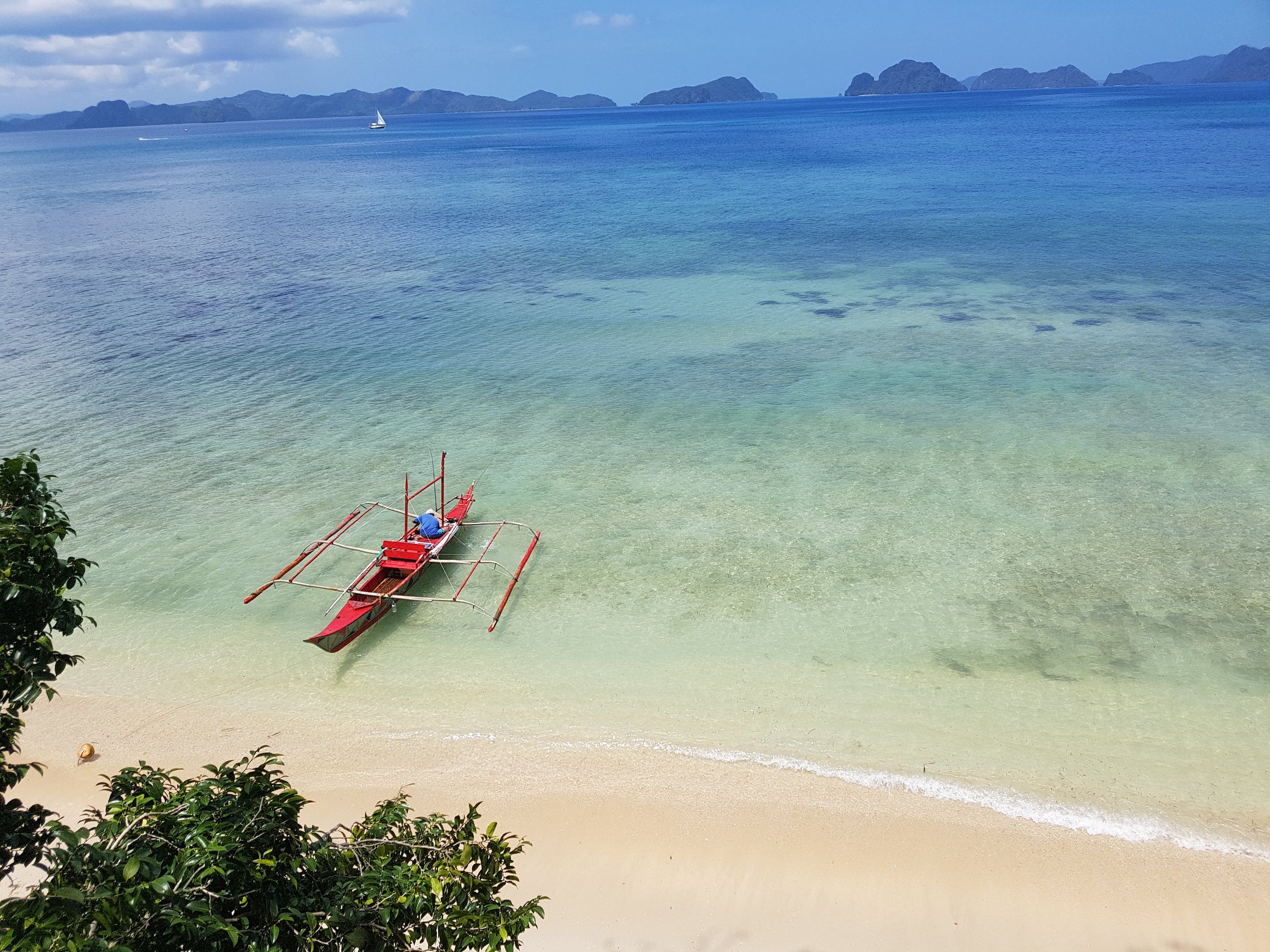 Marina dock with boats